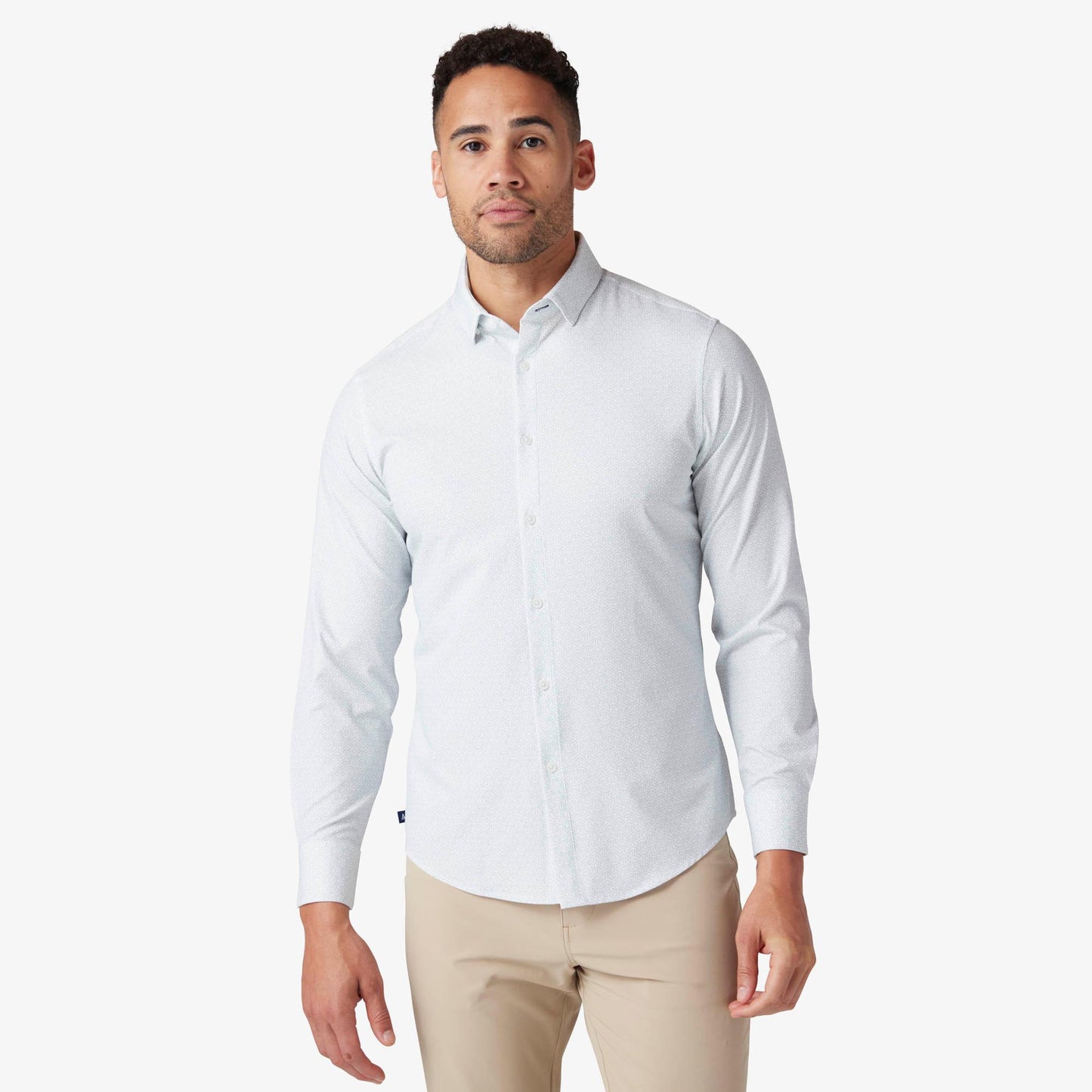 Mizzen + Main Leeward Long Sleeve No Tuck Dress Shirt