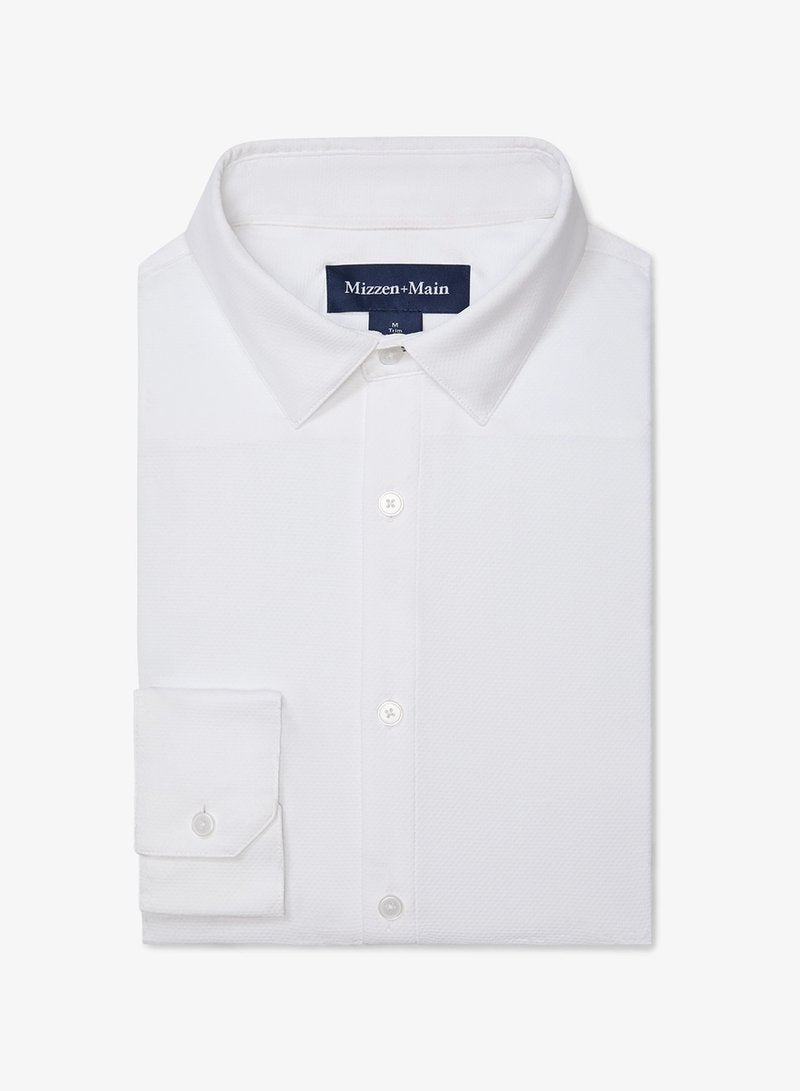 Mizzen + Main Halyard Long Sleeve Dress Shirt