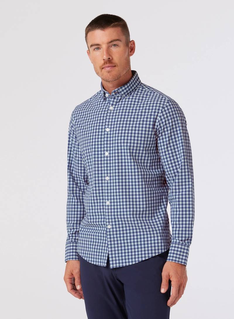 Mizzen + Main Leeward No Tuck Long Sleeve Dress Shirt
