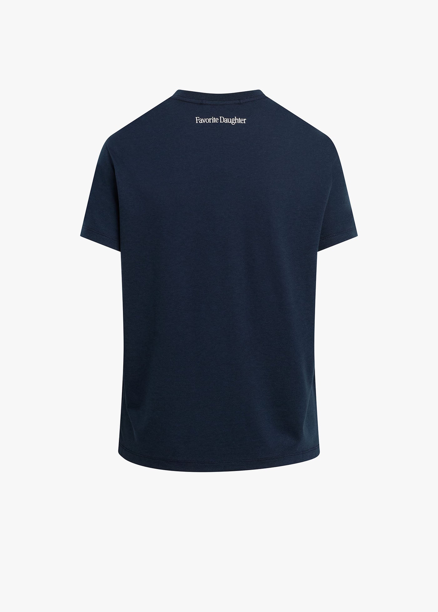 Favorite Daughter The Mom Of The Year Varsity Chest Logo Tee