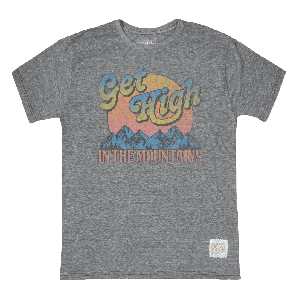Retro Brand Get High In The Mountains