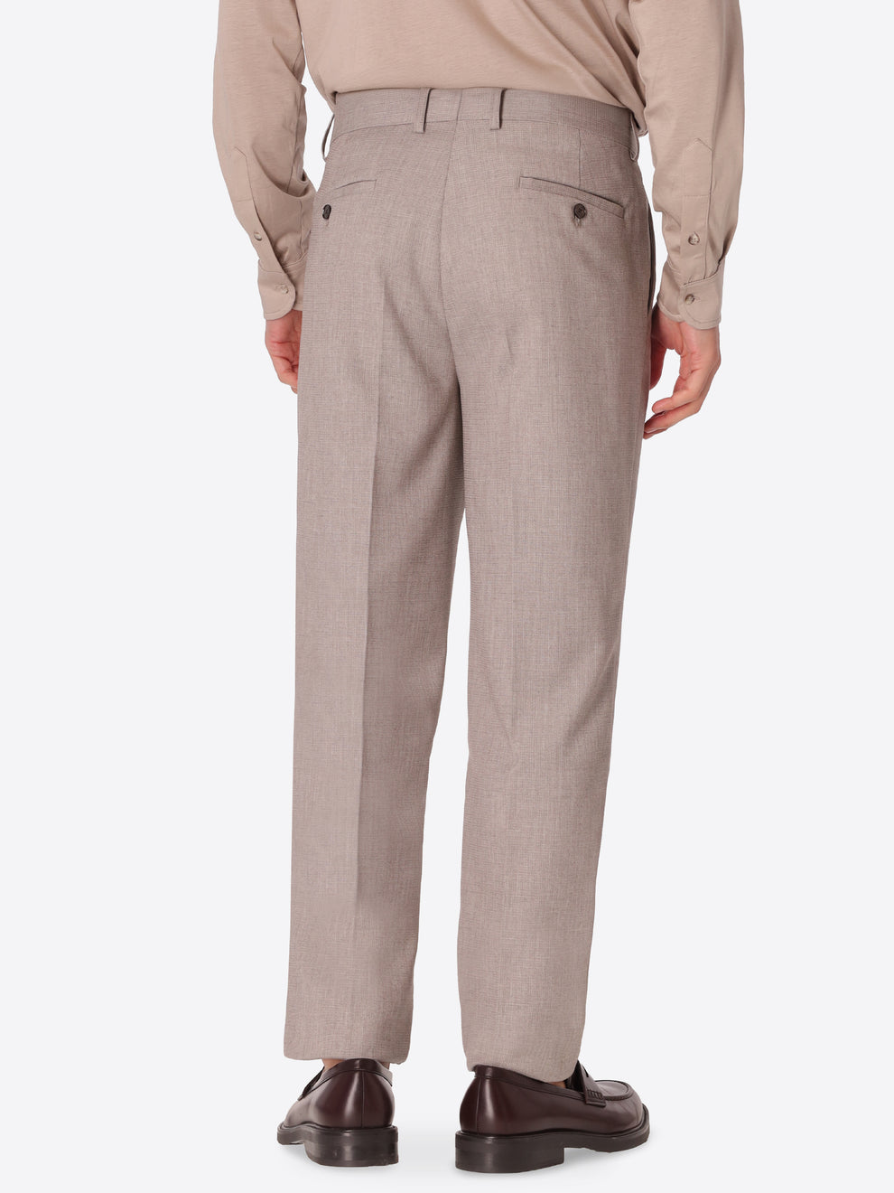 Distretto 12 Melange Viscose-Blend Tailoring Trouser 34" - Acanto