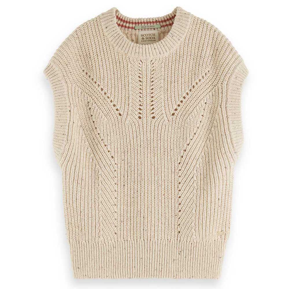 Scotch and Soda Neppy Yarn Sleeveless Pullover