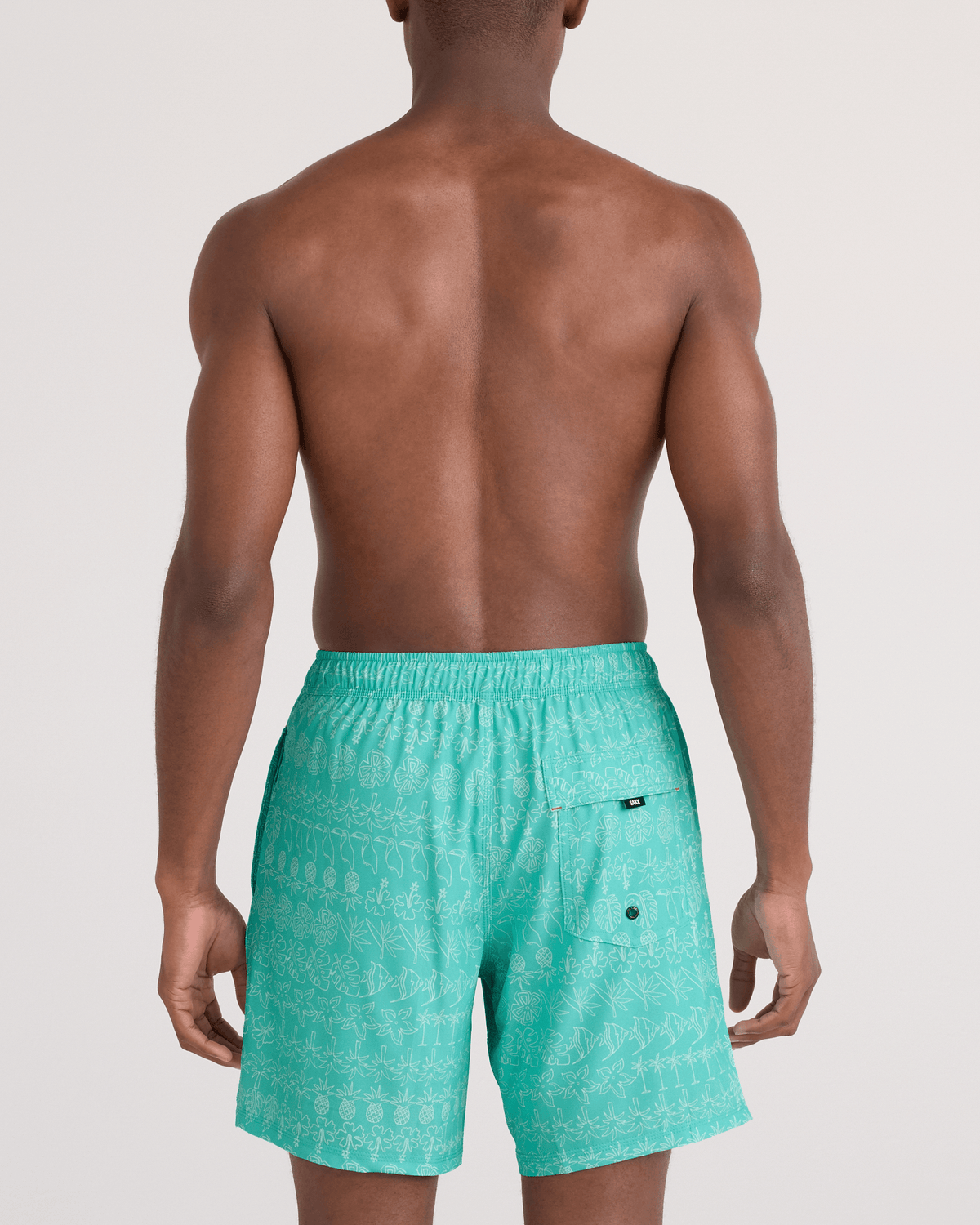 Saxx Oh Buoy 2 In 1 Volley Trunk 7in