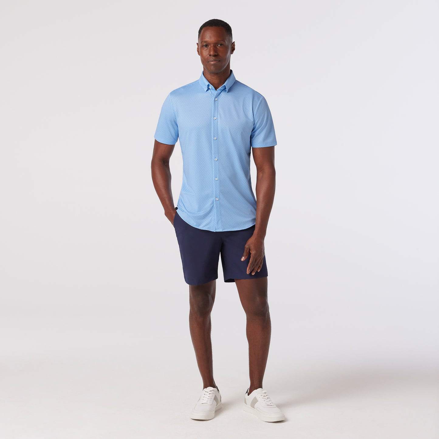 Mizzen + Main Halyard Short Sleeve Dress Shirt