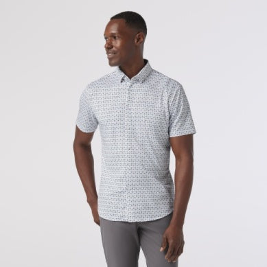 Mizzen + Main Halyard Short Sleeve Dress Shirt