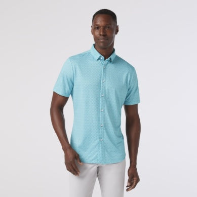 Mizzen + Main Halyard Short Sleeve Dress Shirt