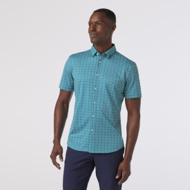 Mizzen + Main Halyard Short Sleeve Dress Shirt
