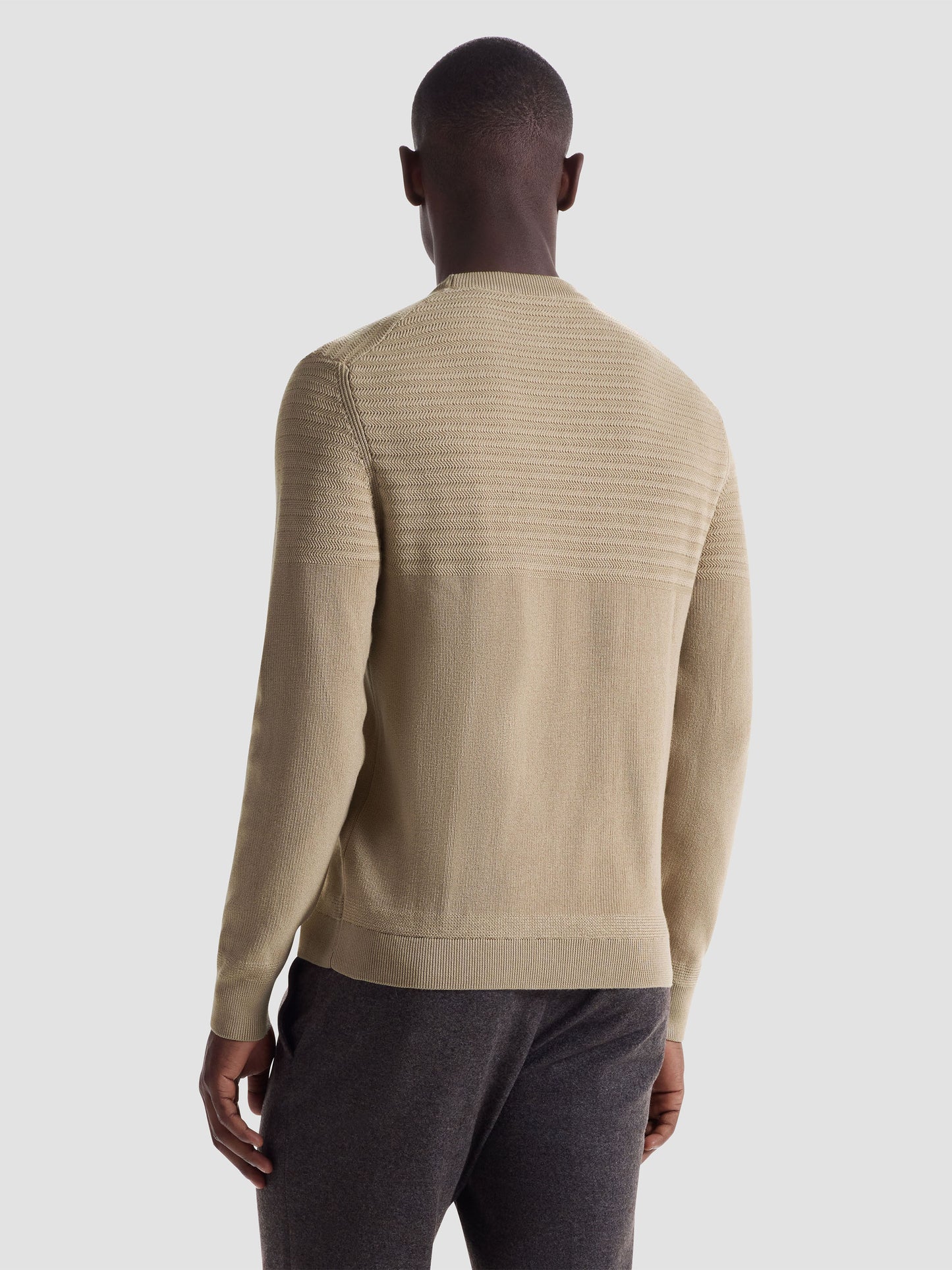 Bugatchi Long Sleeve Crew Neck Sweater