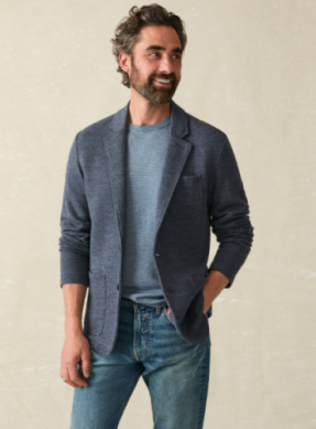 Faherty Men's Inlet Knit Blazer