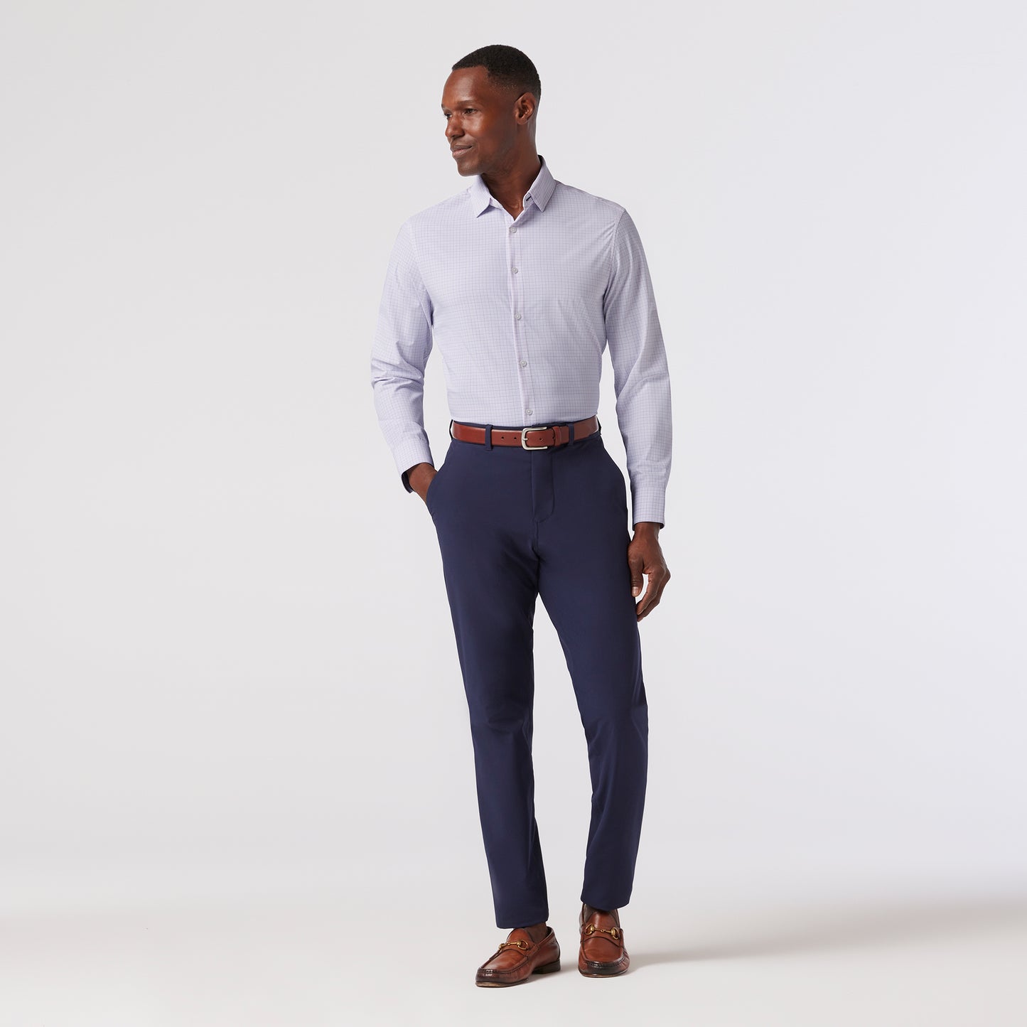 Mizzen + Main Leeward Long Sleeve Dress Shirt