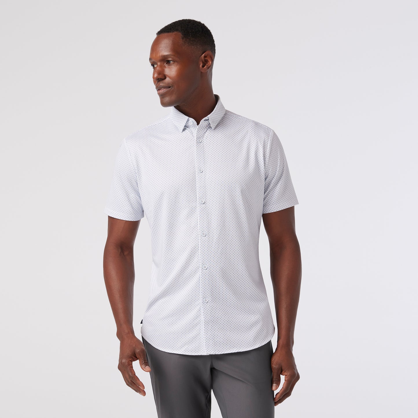Mizzen + Main Halyard Short Sleeve Dress Shirt