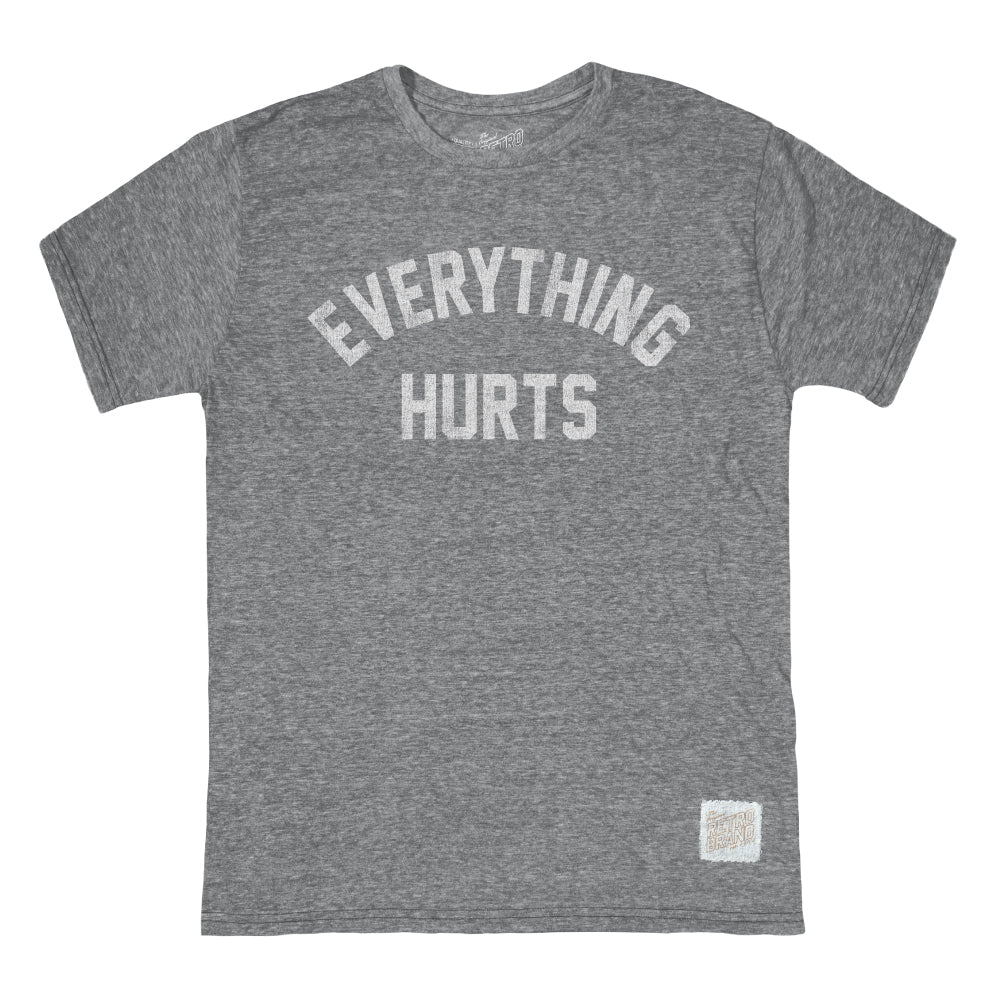 Retro Brand Everything Hurts Tee
