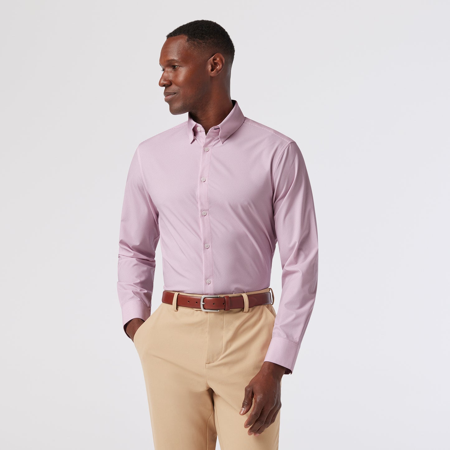 Mizzen + Main Leeward Long Sleeve Dress Shirt