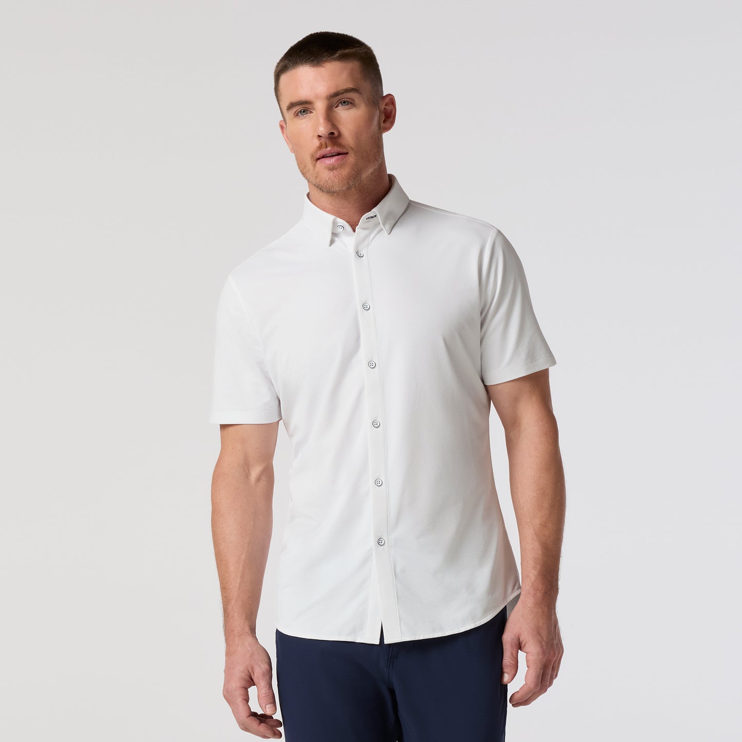Mizzen + Main Halyard Short Sleeve Dress Shirt