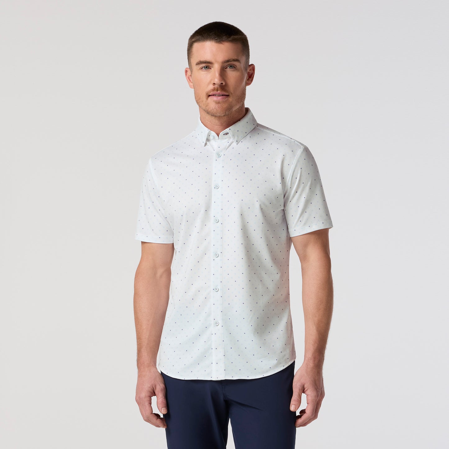 Mizzen + Main Halyard Short Sleeve Dress Shirt