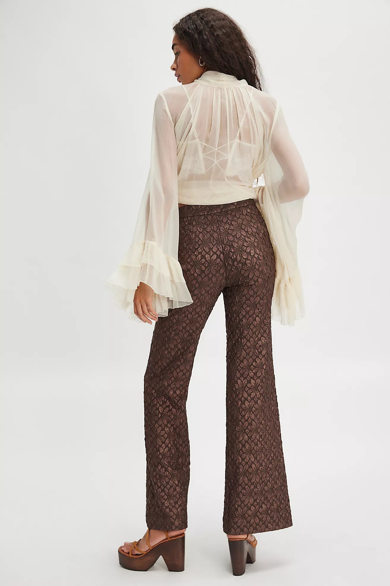 Free People Runaway Floral Flare