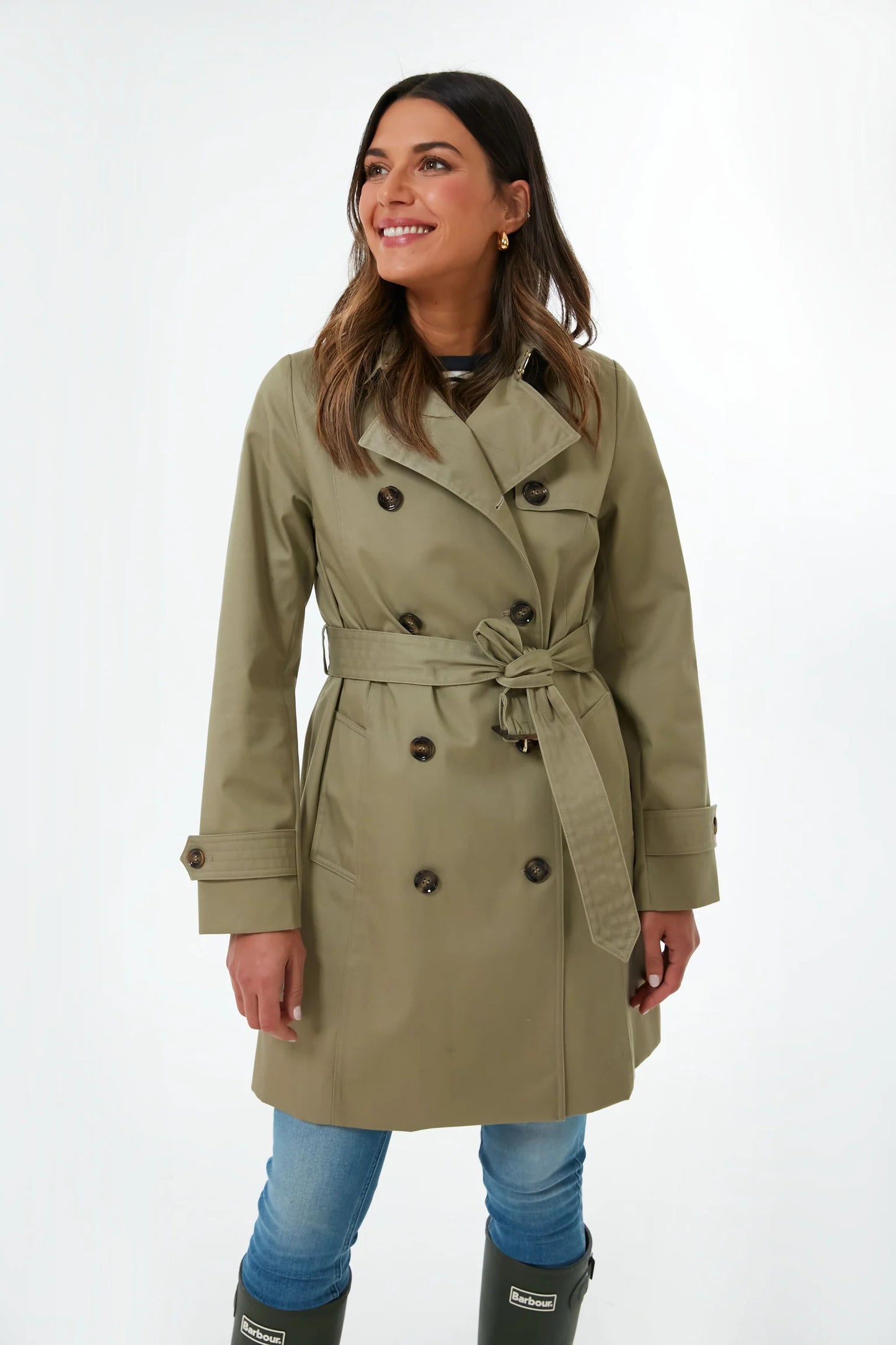 Barbour Women’s Short Greta Showerproof Jacket