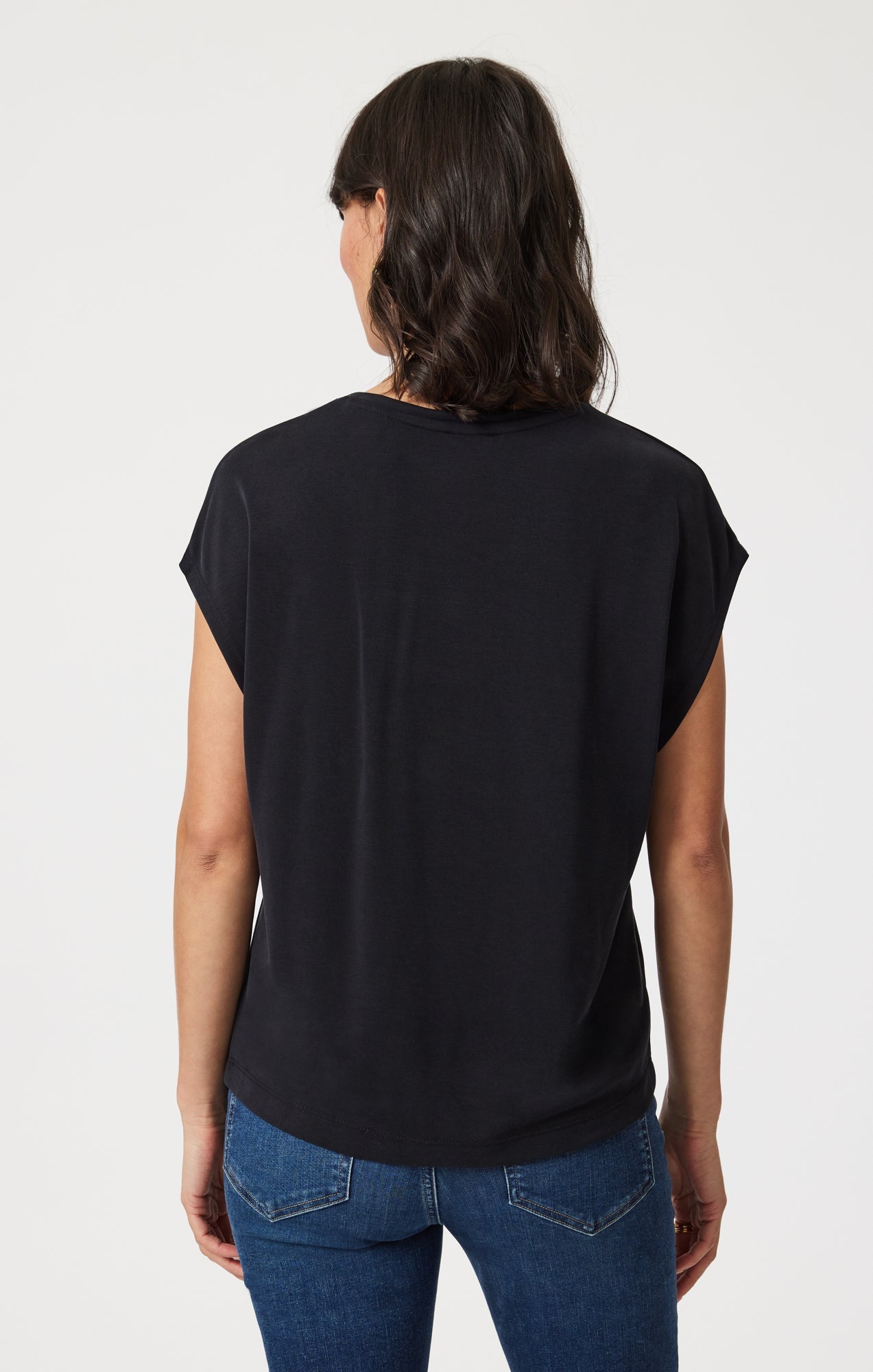 Mavi Short Sleeve V-Neck T-Shirt