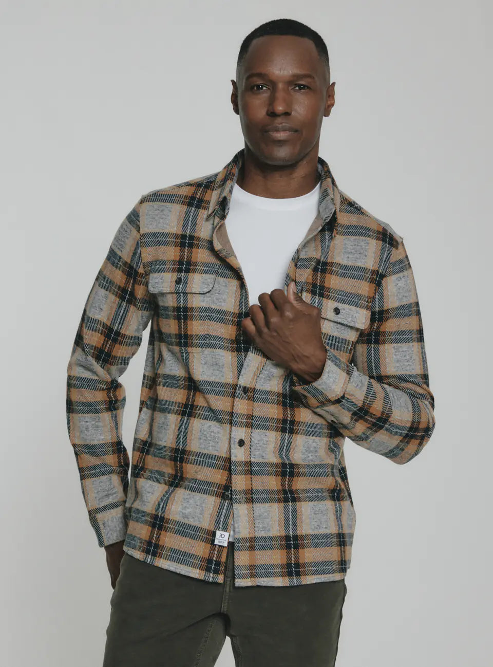 Cider 7 Diamonds Men's Generation 4-Way Stretch Long Sleeve Shirt