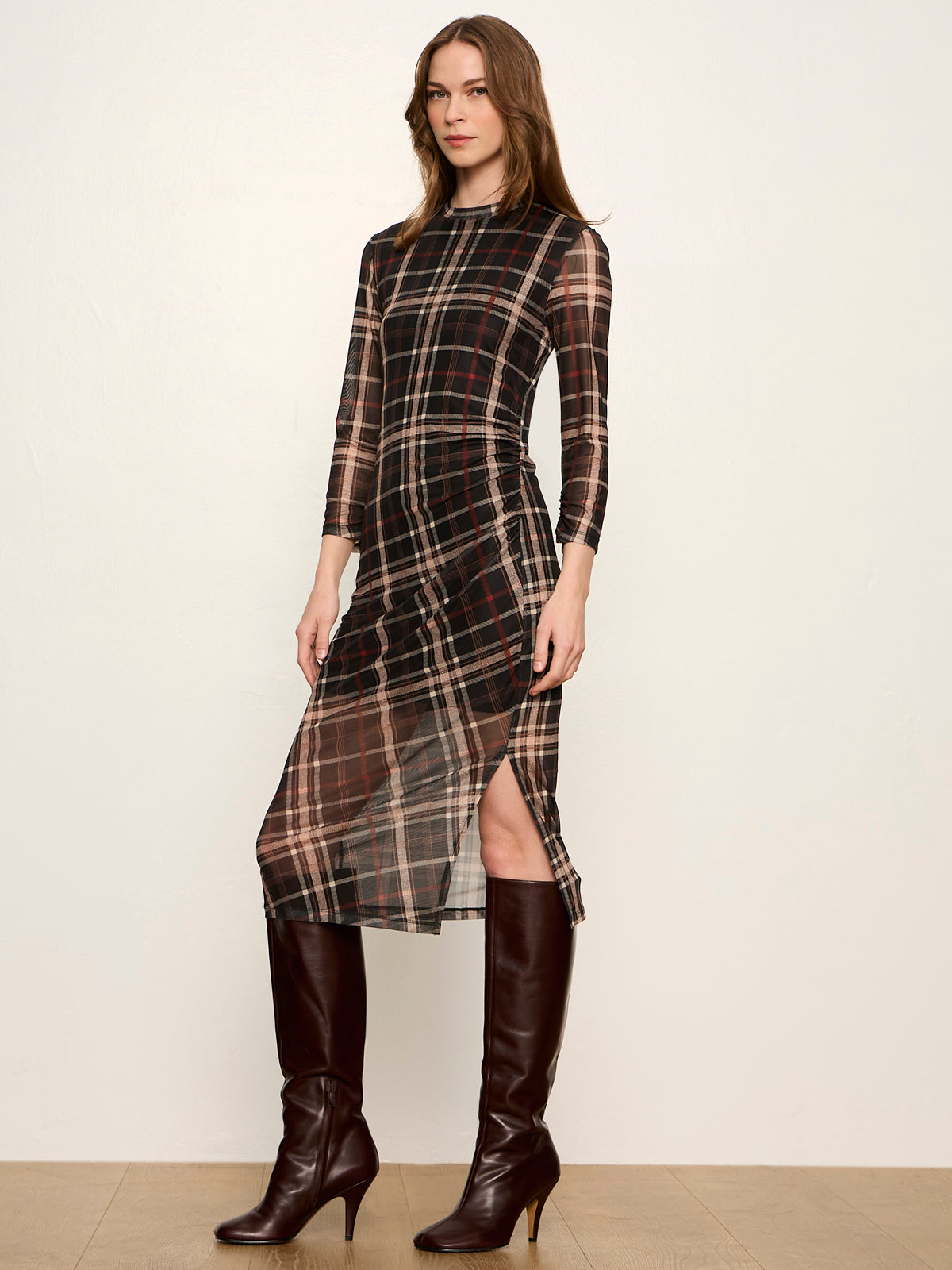 Sanctuary Easy Autumn Mesh Dress