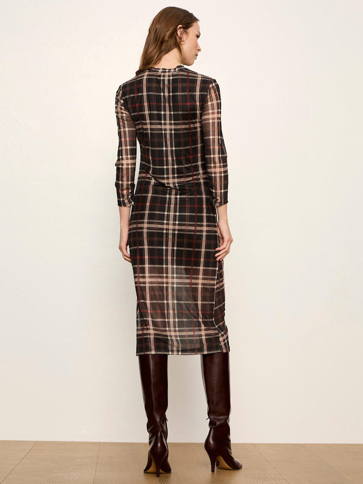 Sanctuary Easy Autumn Mesh Dress
