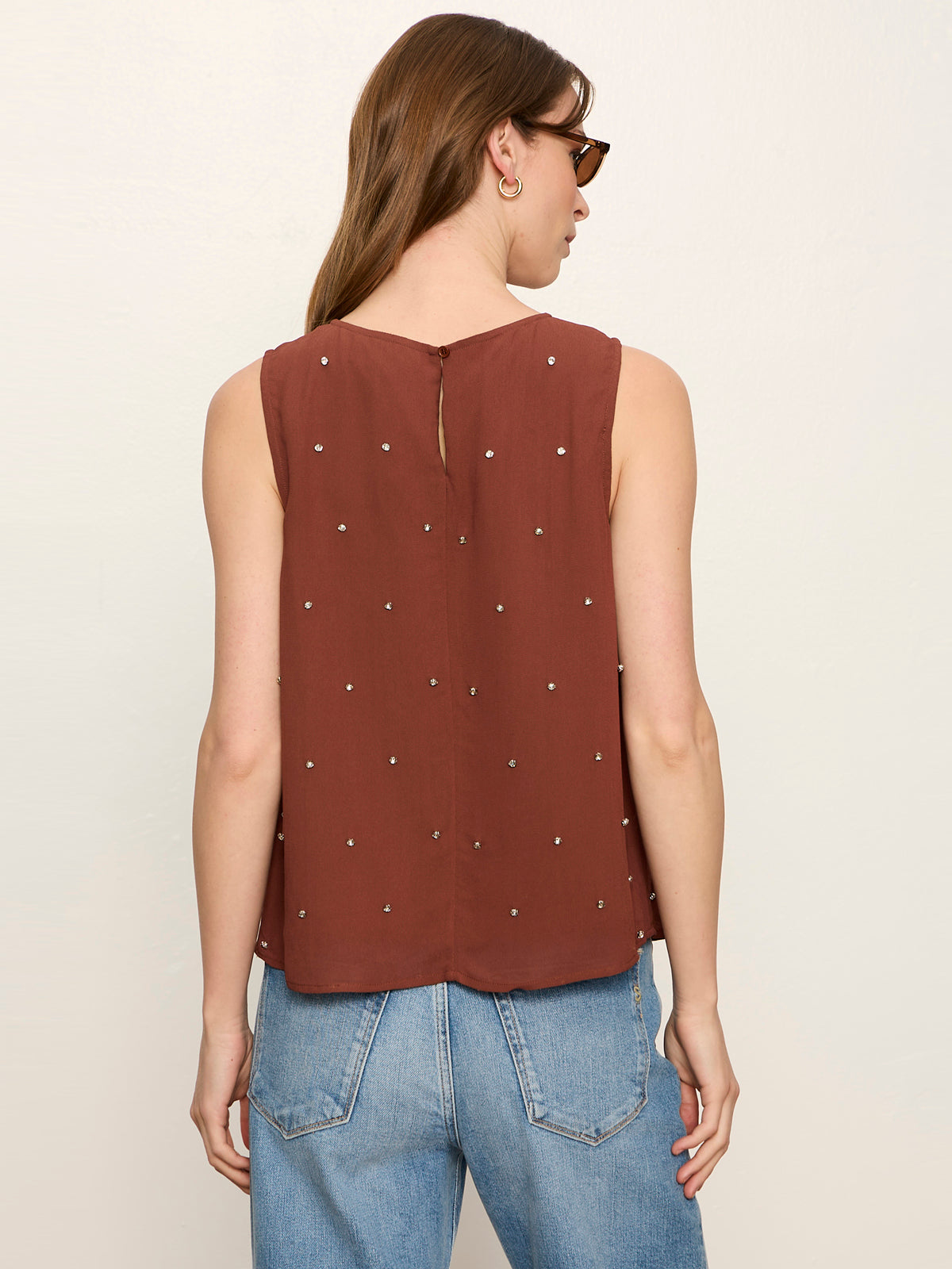 Sanctuary Margo Embellished Shell Top