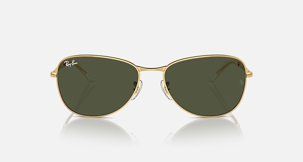 Ray-Ban RB3733 (Polished Gold / Green)