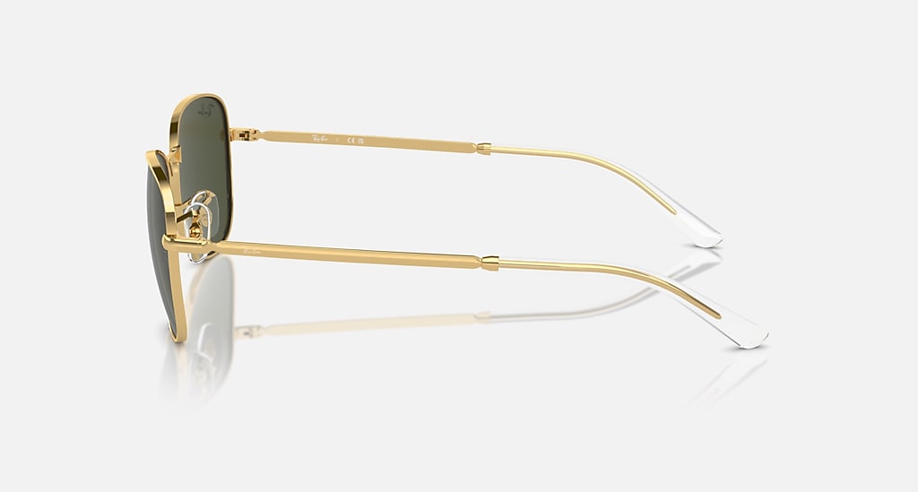 Ray-Ban RB3733 (Polished Gold / Green)