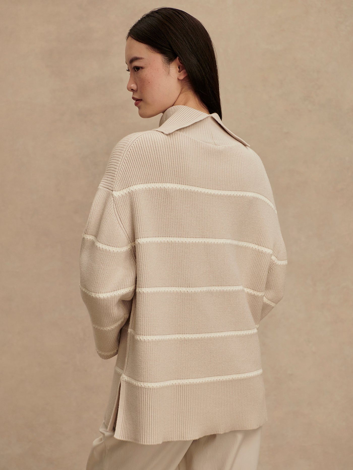 Varley Hamish Stich Knit Sweater