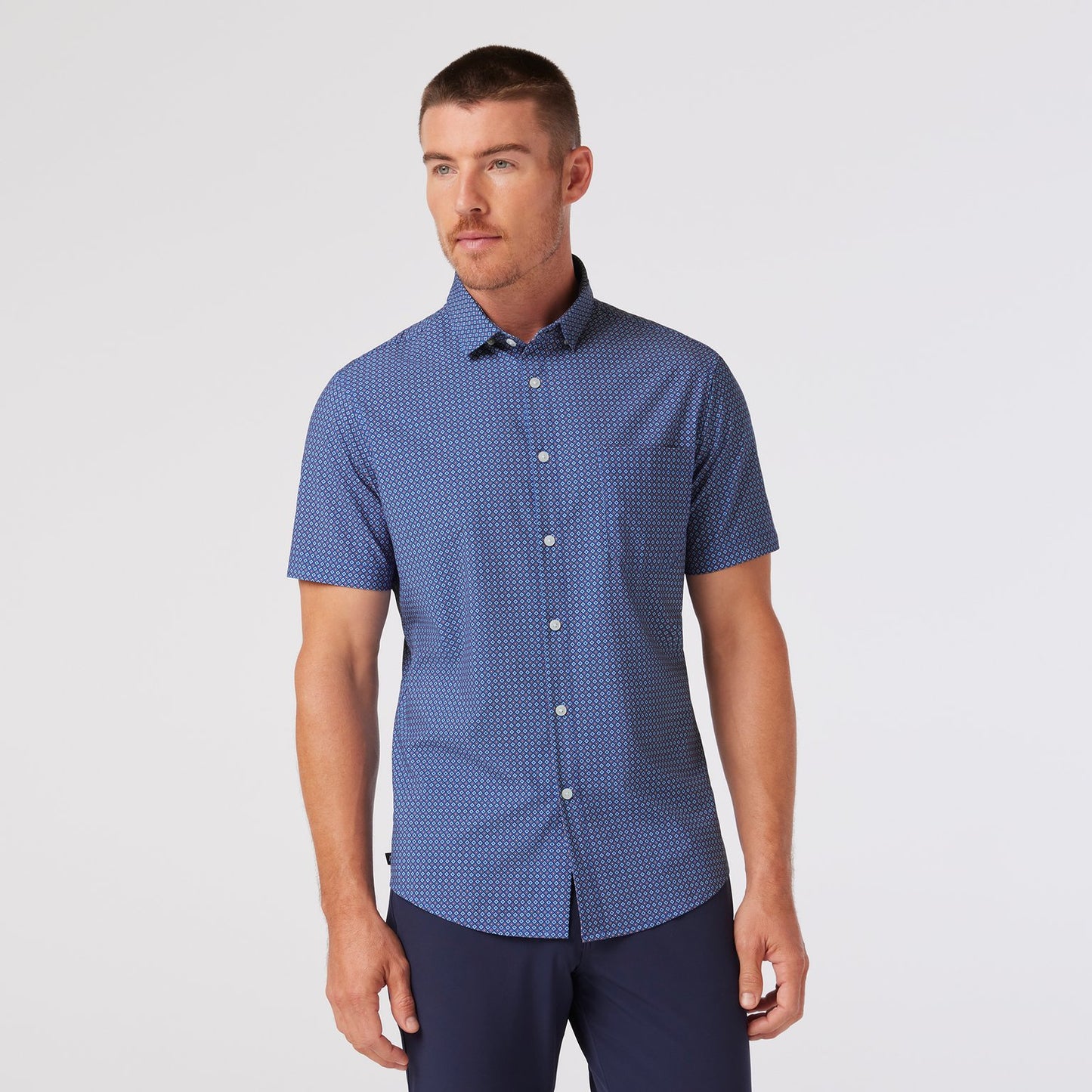 Mizzen + Main Leeward Short Sleeve Dress Shirt