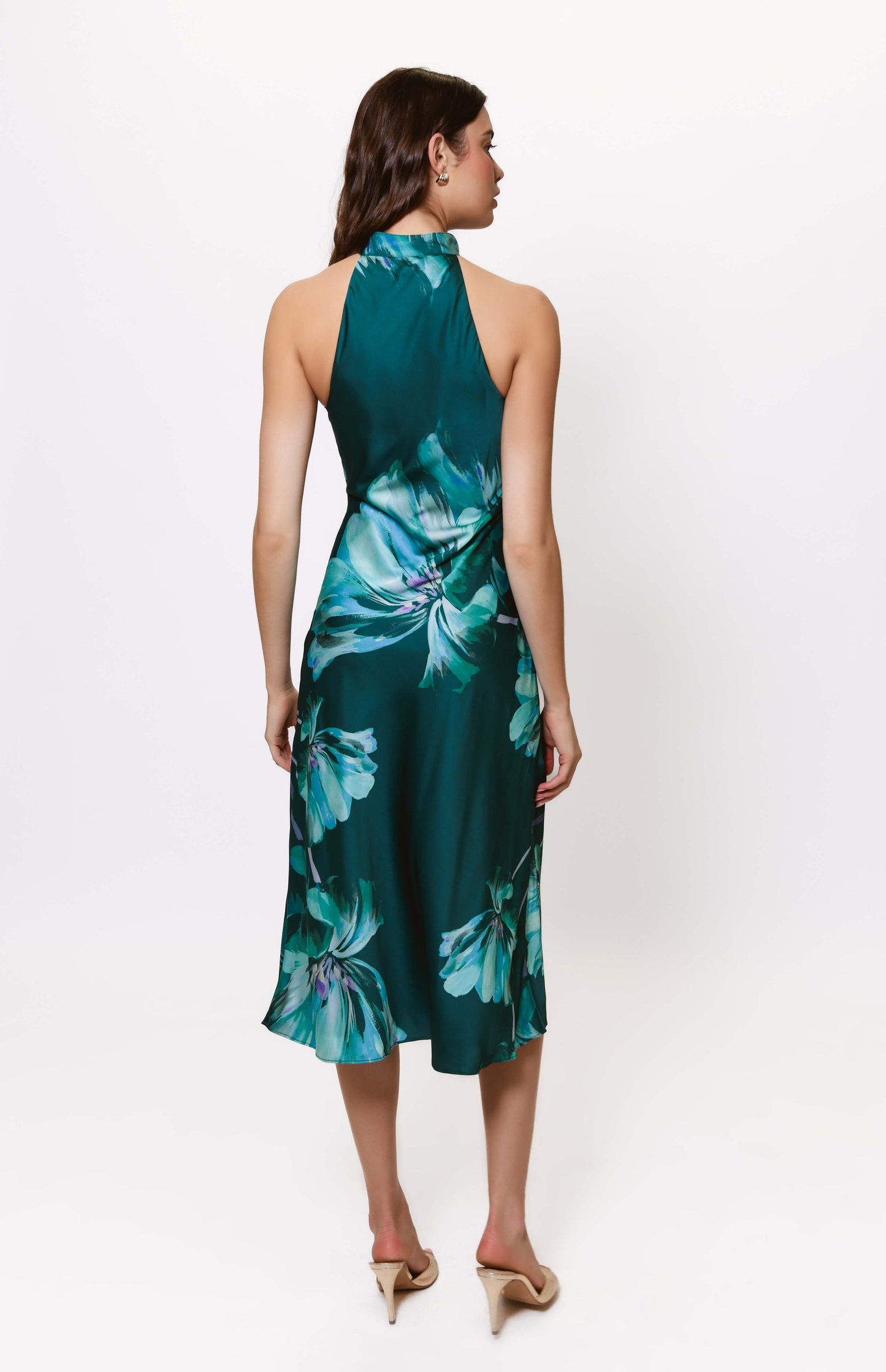 Hutch Mari High Neck Maxi Dress