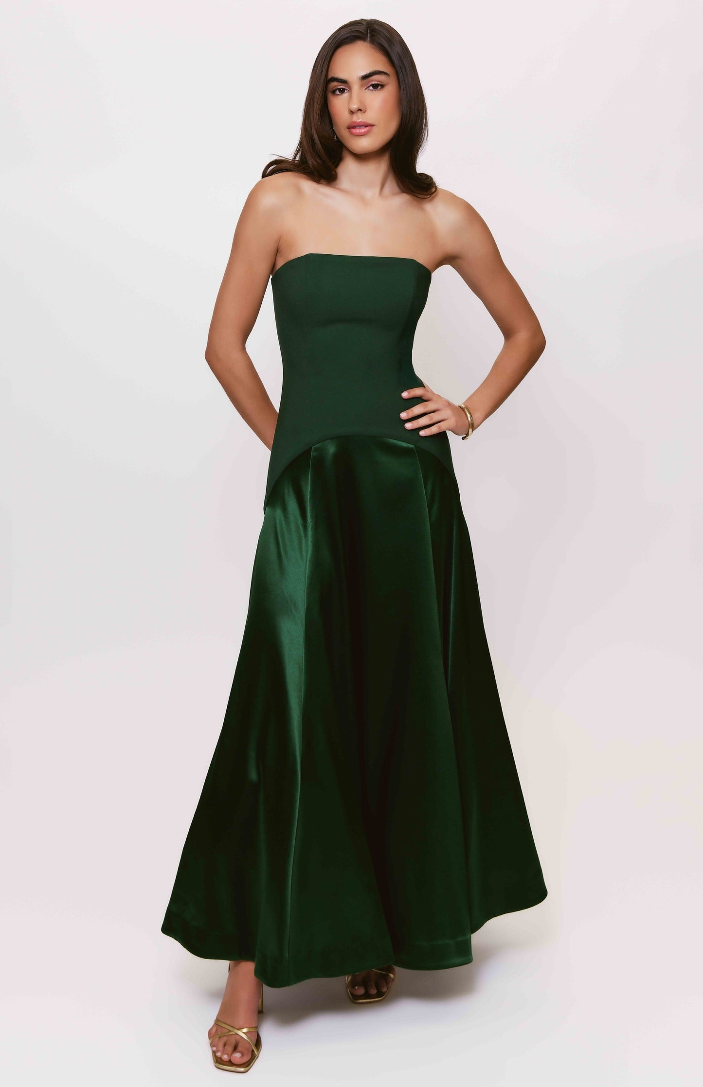 Hutch Francene Strapless Maxi Dress