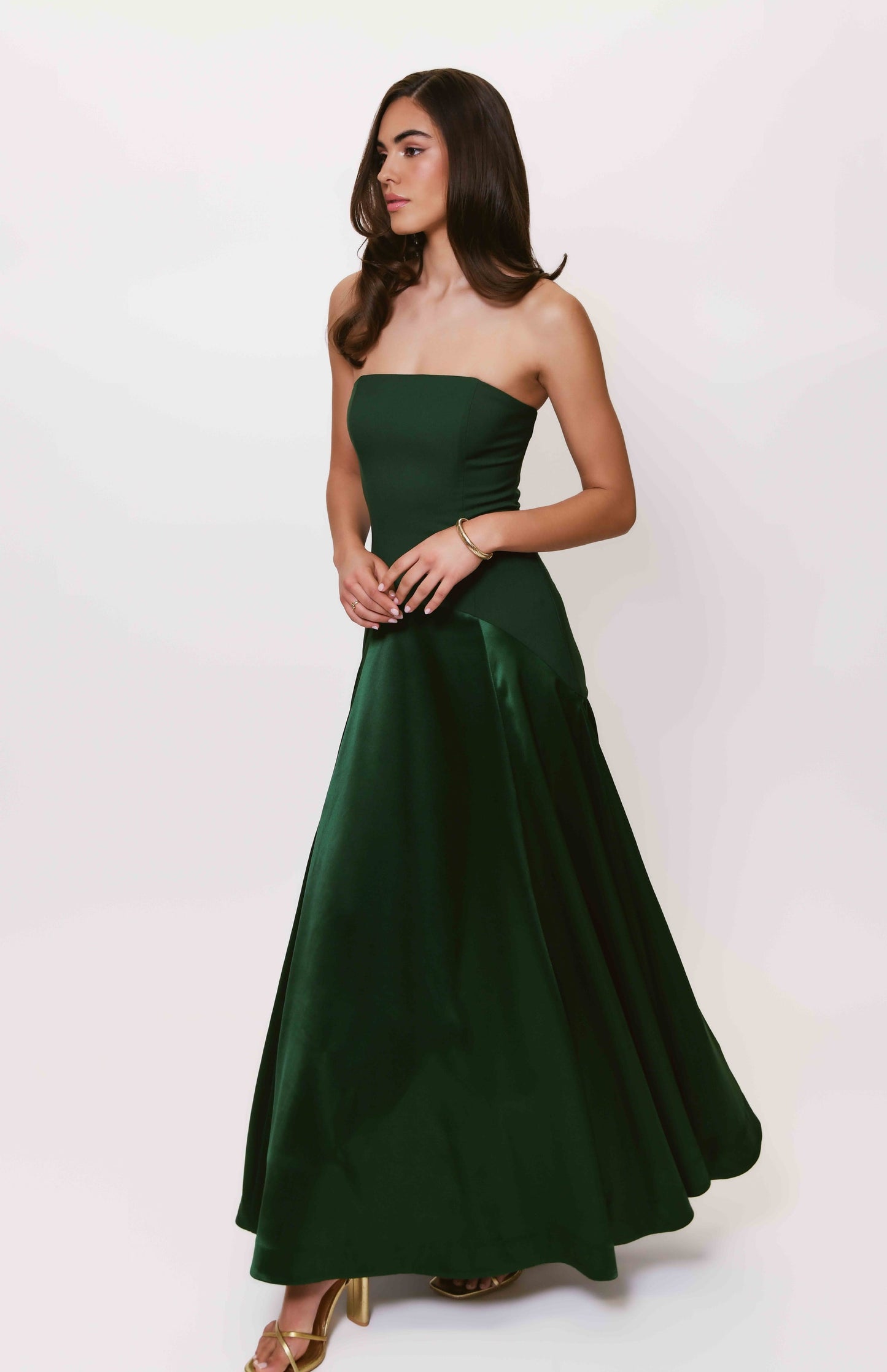 Hutch Francene Strapless Maxi Dress