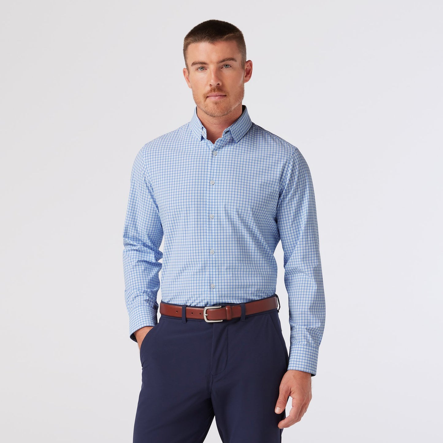Mizzen + Main Leeward Long Sleeve Dress Shirt