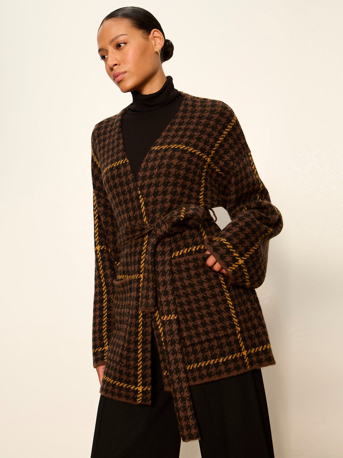 Sanctuary Women's Jacquard Coatigan