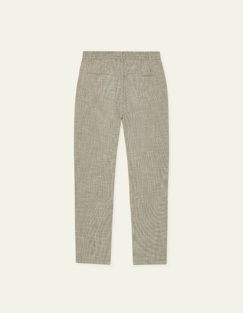 Les Deux Melange Tapered Suit Pants