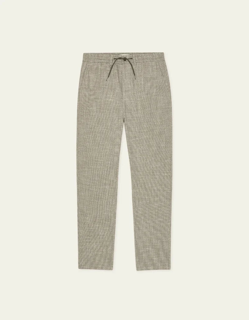Les Deux Melange Tapered Suit Pants