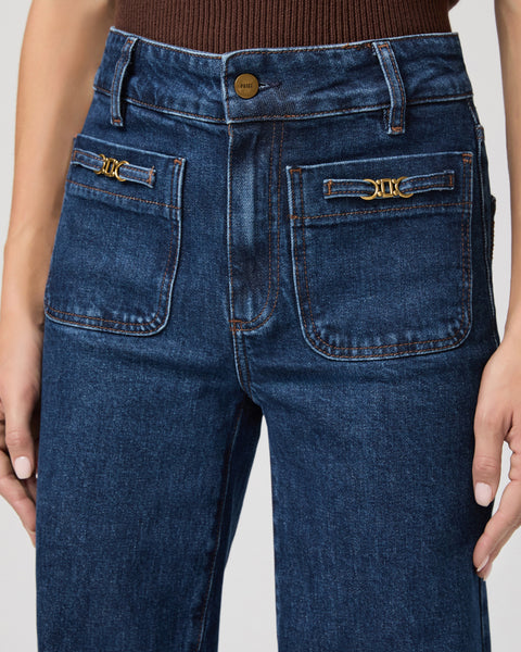 Paige Women's Sasha 32" Wide Leg Jean - Enfield