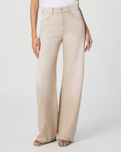 Paige Women's Arellia 32" Barrel Leg Jean - Soft Sepia