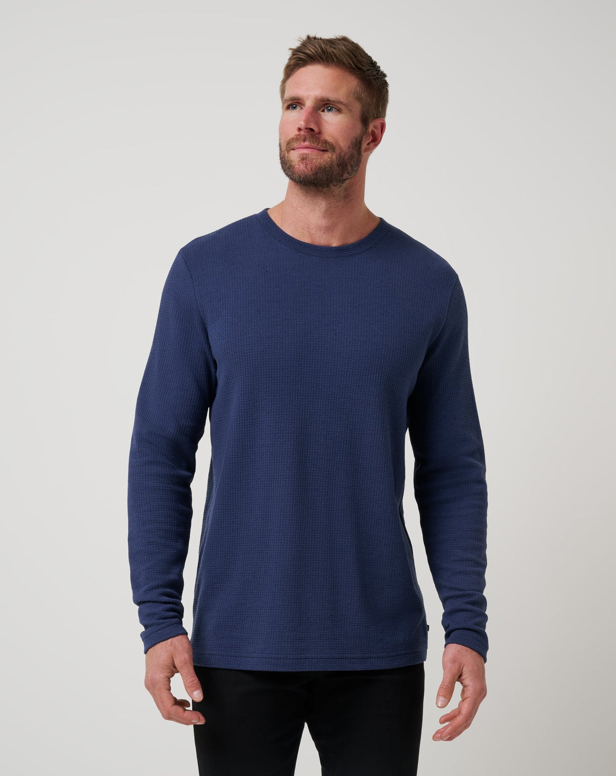 Travis Mathew Men's Cloud Waffle Crew