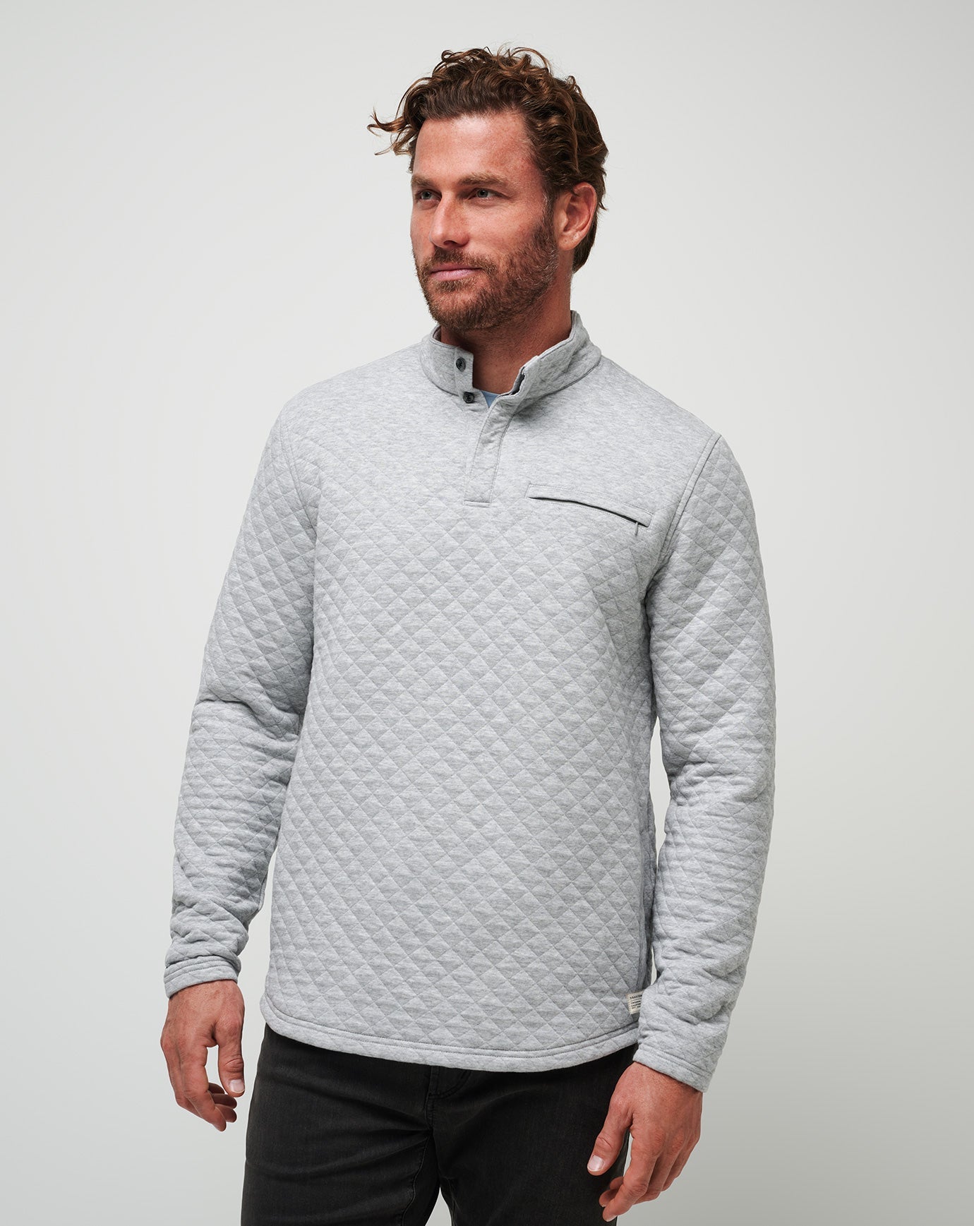 Travis Mathew Men's Transatlantic Quarter Zip