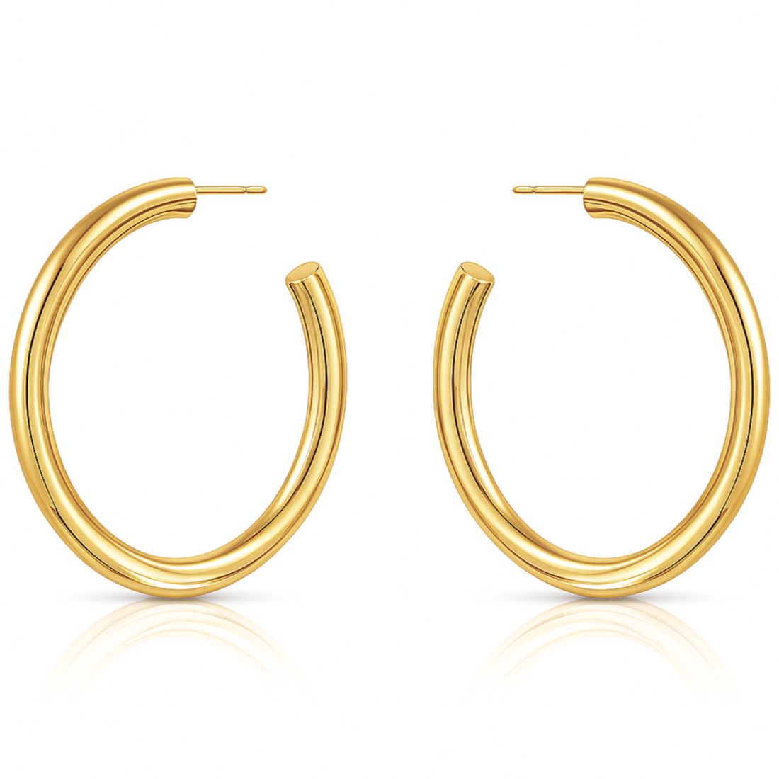 Ellie Vail Large Flora Hoop Earring