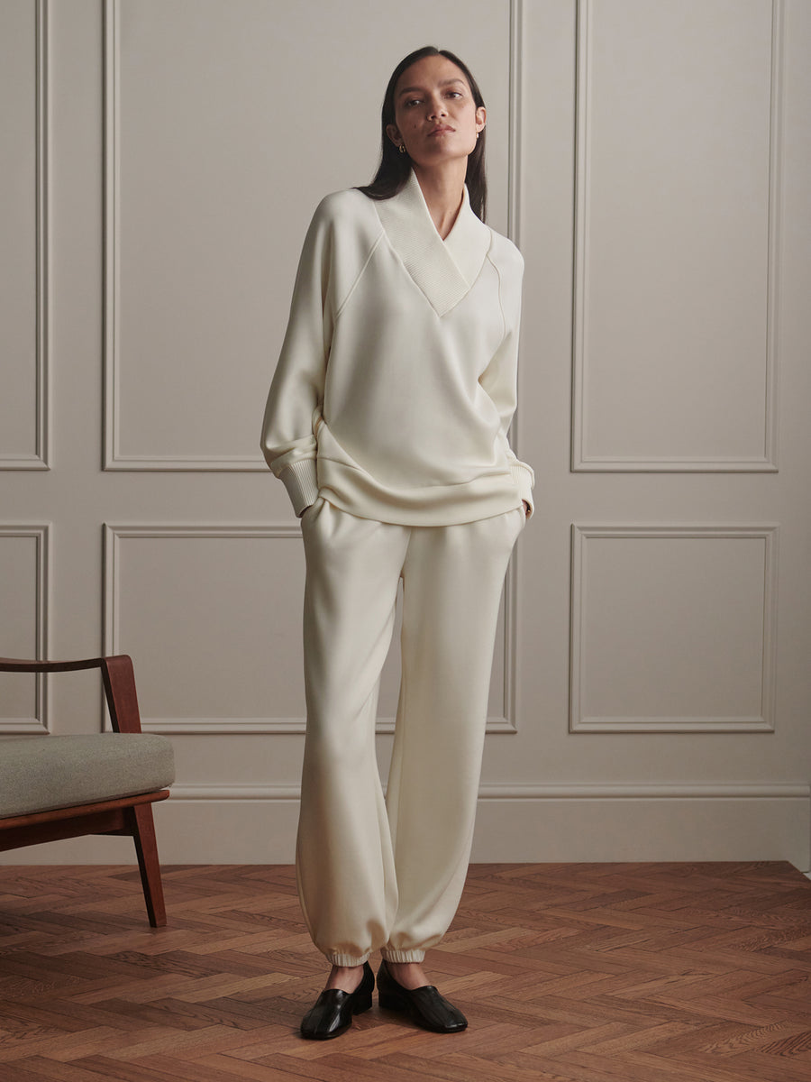 Varley Macie Zip Hem Sweater