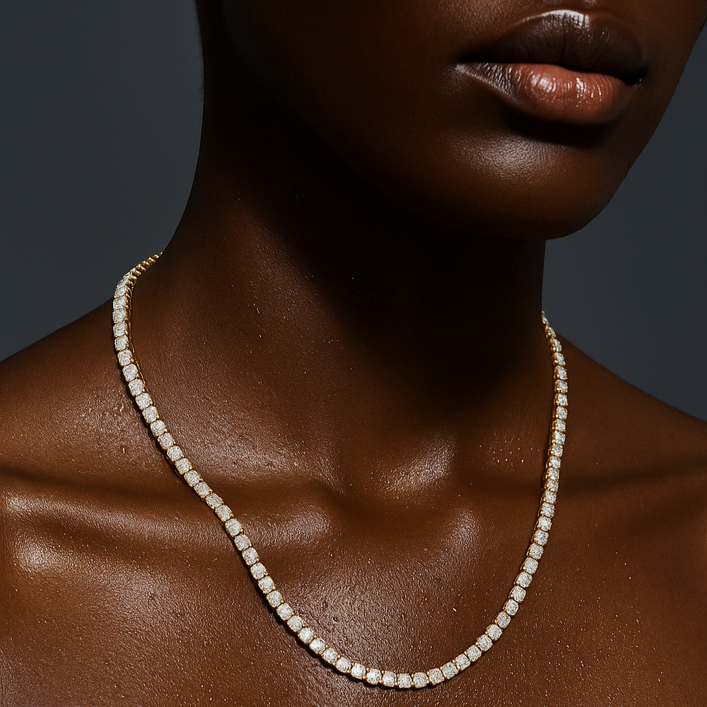 Ellie Vail Ezra Tennis Chain Necklace