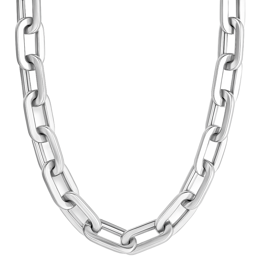 Ellie Vail gage Oversized Chain Link Necklace