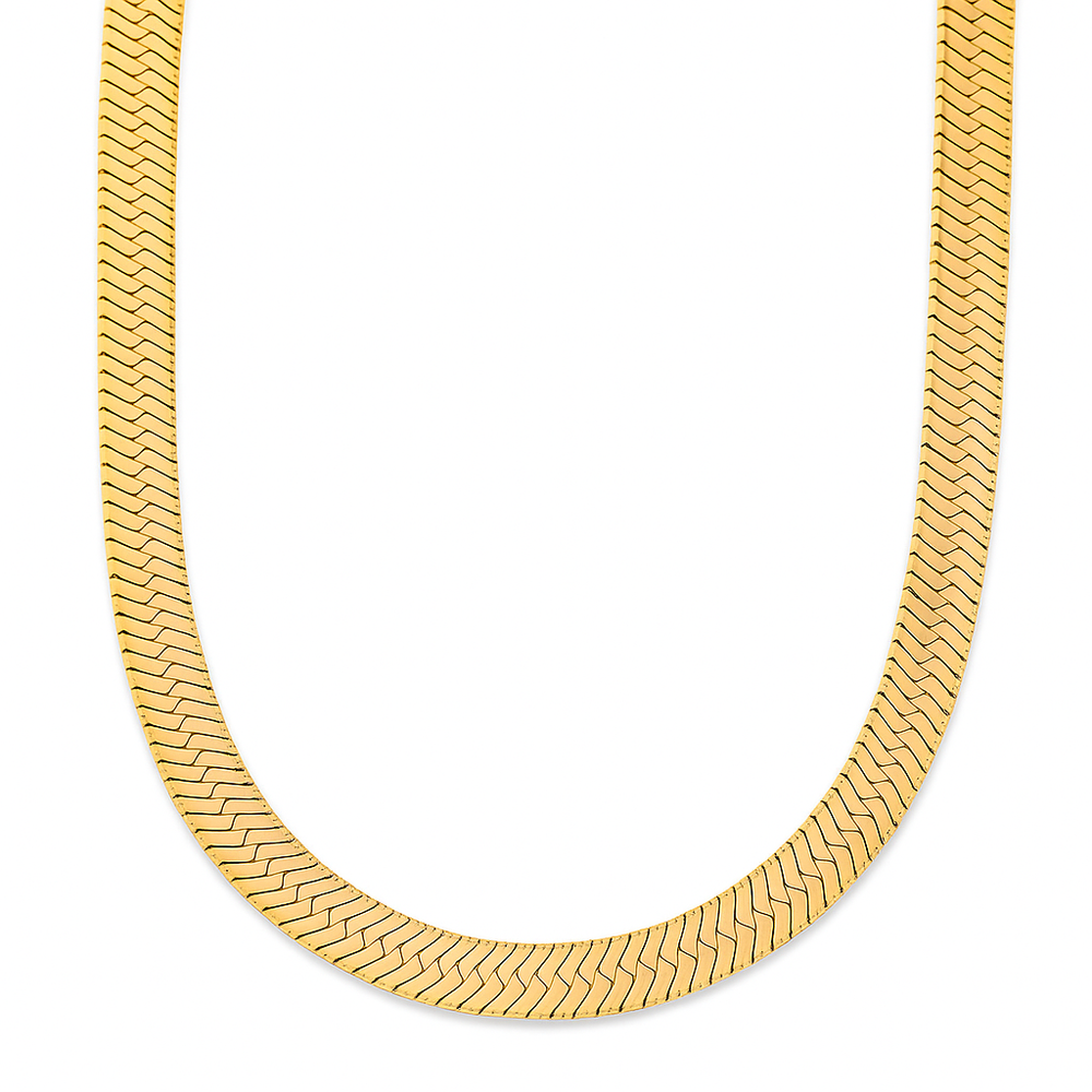 Ellie Vail Paola Herringbone Chain Necklace