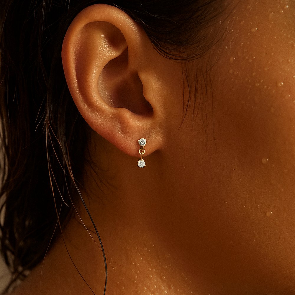 Ellie Vail Evanora Double Drop Earring