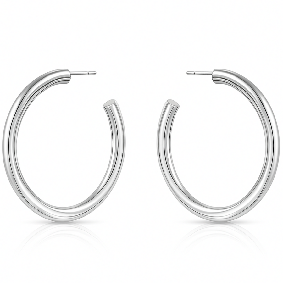 Ellie Vail Large Flora Hoop Earring