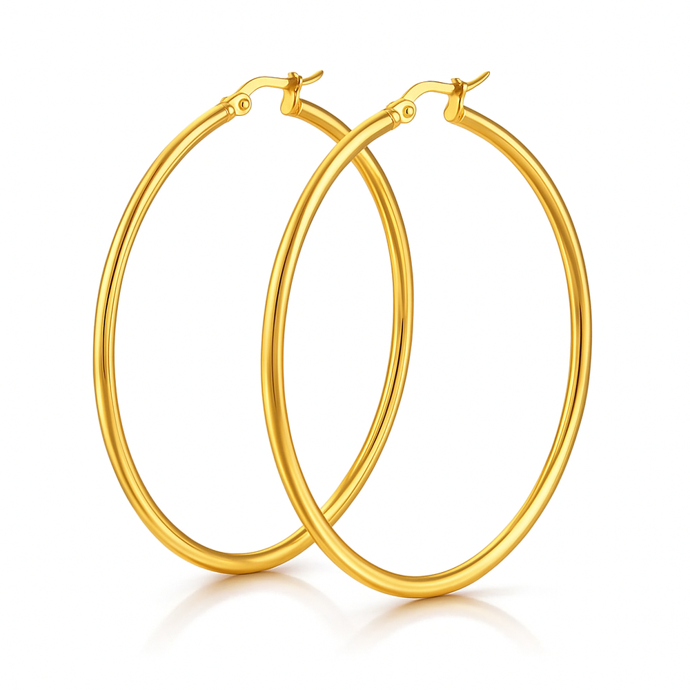 Ellie Vail Laurette Large Hoop Earring